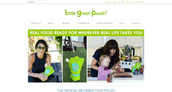 Desktop Screenshot of littlegreenpouch.com